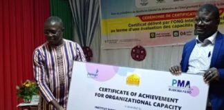 Enseignement supérieur et Recherches L’ISSP reçoit le Certificate of Achievement for Organizational Capacity