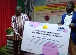 Enseignement supérieur et Recherches L’ISSP reçoit le Certificate of Achievement for Organizational Capacity