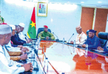 Coopération parlementaire: le président du Faso échange avec le chef du parlement malien