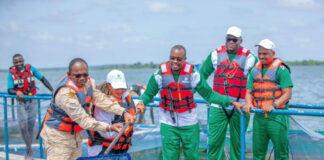 Offensive agropastorale et halieutique 2023-2025 : Samendeni récolte son premier cycle de poissons des cages flottantes