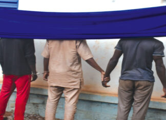 Brigade territoriale de la gendarmerie de Bobo-Dioulasso : des présumés auteurs et complices de crimes crapuleux présentés à la presse