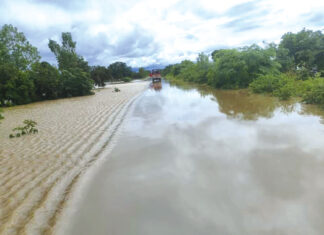 Inondation du pont de Hèrèdougou : le trafic routier suspendu sur le tronçon jusqu’à nouvel ordre