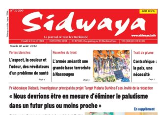 Une du 20-08-2024
