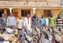 Ouagadougou : La Police Nationale met aux arrêts un réseau de présumés malfrats