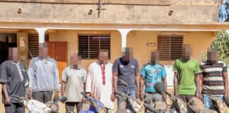 Ouagadougou : La Police Nationale met aux arrêts un réseau de présumés malfrats