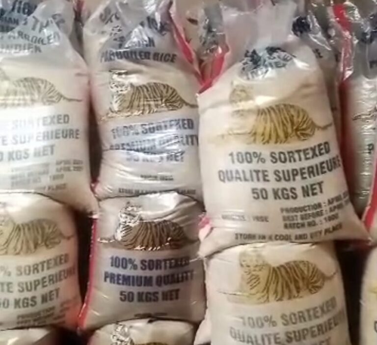 Ouagadougou : saisie 14 tonnes de riz de mauvaise qualité à Sankar Yaaré