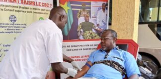 Conseil supérieur de la communication (CSC) : le personnel donne de son sang pour sauver des vies