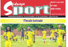 Une Sidwaya Sport du 6-8-2024