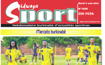 Une Sidwaya Sport du 6-8-2024