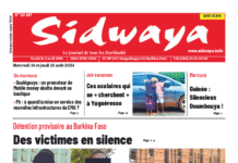Une Sidwaya du 14 et 15-8-2024