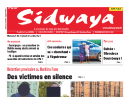 Une Sidwaya du 14 et 15-8-2024