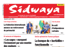 Une Sidwaya du 6-8-2024