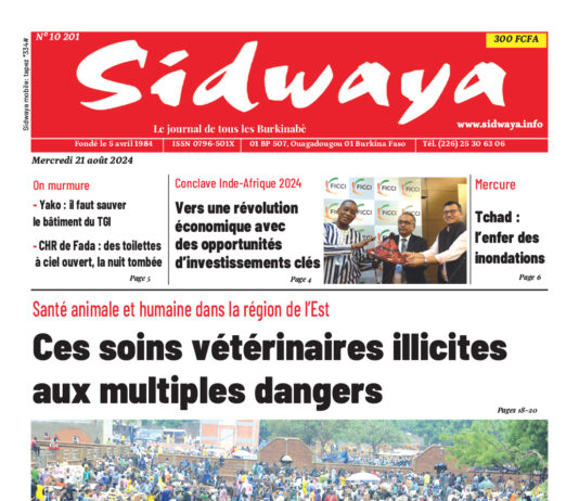 Une du 21-08-2024