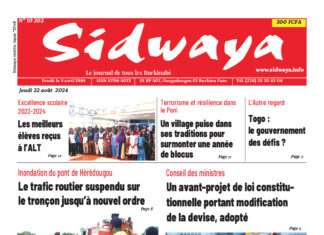 Une du 22-08-2024