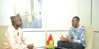 Roger Baro, ministre de l’Environnement, de l’Eau et de l’Assainissement « La question des défis environnementaux est bien ressortie comme une priorité lors du premier: sommet des chefs d’Etat de la Confédération AES »