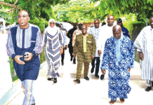 Reconquête du territoire national: une délégation gouvernementale salue les efforts des forces vives du Centre-Est