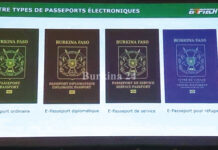 Burkina Faso : le nouveau passeport biométrique officiellement lancé