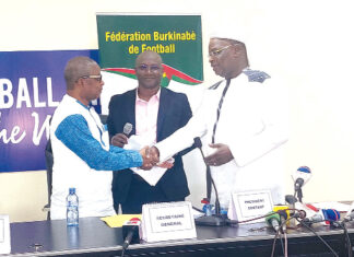 Présidence de la Fédération Burkinabè de football : Oumarou Sawadogo prend officiellement le relai