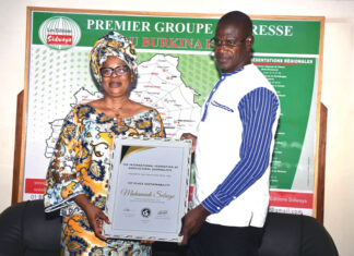Star Prize 2024 de la Fédération internationale des journalistes agricoles : Mahamadi Sebogo remporte le 1er prix dans la catégorie « développement durable »