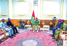 Nonciature apostolique du Ghana : Monseigneur Julien Kaboré traduit sa reconnaissance au Président du Faso