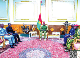 Nonciature apostolique du Ghana : Monseigneur Julien Kaboré traduit sa reconnaissance au Président du Faso