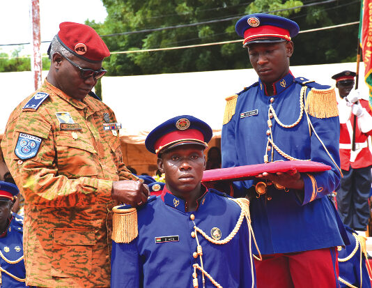 Forces armées nationales : 123 élèves officiers prêts pour servir