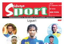 Une Sidwaya Sport du 17-9-2024