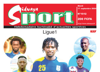 Une Sidwaya Sport du 17-9-2024