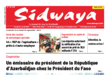 Une Sidwaya du 13 au 16-9-2024