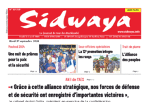 Une Sidwaya du 17-9-2024