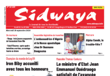 Une Sidwaya du 18-9-2024