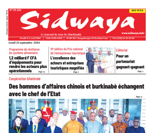 Une du 23-09-2024