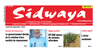 Une Sidwaya du 26-9-2024