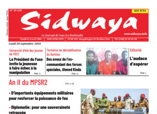 Une du 30-09-2024