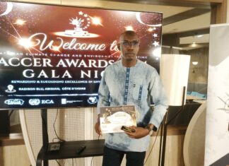 Prix Africain du Changement Climatique et de l’Information Environnementale : Patinema Oumar Ouédraogo des Éditions Sidwaya, lauréat en Presse écrite