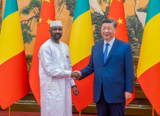 Rencontre bilatérale : Assimi GOÏTA et Xi JINPING saluent l’amitié historique entre le Mali et la Chine