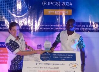 Cohésion sociale et paix : Emil Segda des Éditions Sidwaya rafle le prix 2024