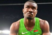 Diamond League 2024 à Bruxelles : Hugues Fabrice Zango termine sur la troisième marche du podium