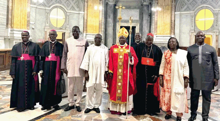 Ordination épiscopale de Monseigneur Julien Kaboré: une délégation burkinabè prend part à l’événement