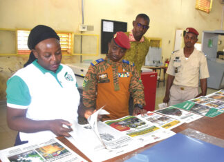 Vie de médias : le commandant de la 2e région militaire encourage les agents de Sidwaya Bobo