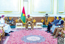 Coopération : le Nonce apostolique en fin de mission fait ses adieux au chef de l’Etat