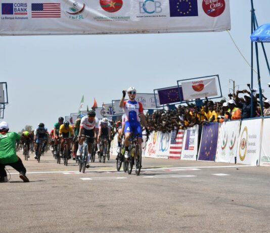 Tour du Faso 2024/7e étape : Le Russe Popov Anton signe sa 3e victoires d’étapes à Pâ