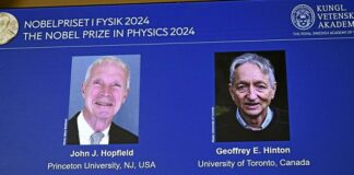 Prix Nobel de physique 2024 : John Hopfield et Geoffrey Hinton récompensés pour leurs travaux sur l’intelligence artificielle