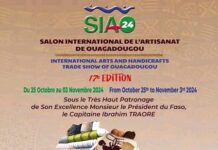 Burkina Faso/SIAO 2024 : les horaires de travail journalier durant la période du 25 octobre au 03 novembre 2024 sont réaménagés de 07 heures 30 minutes à 14 heures