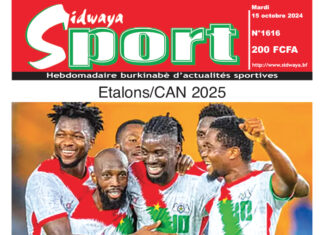 Une Sidwaya Sport du 15-10-2024