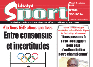 Une Sidwaya Sport du 8-10-2024