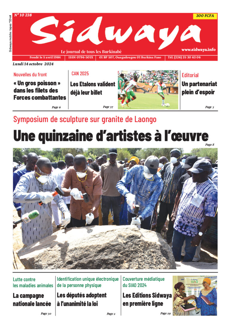 Une du 14-11-2024