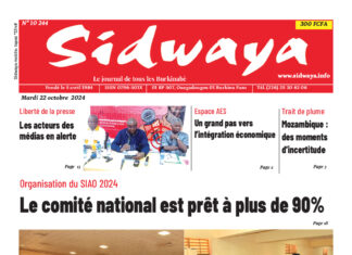 Une Sidwaya du 22-10-2024