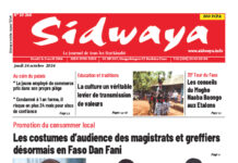 Une Sidwaya du 24-10-2024