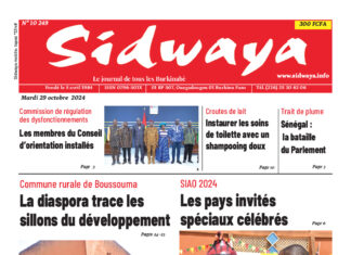 Une du 29-10-2024